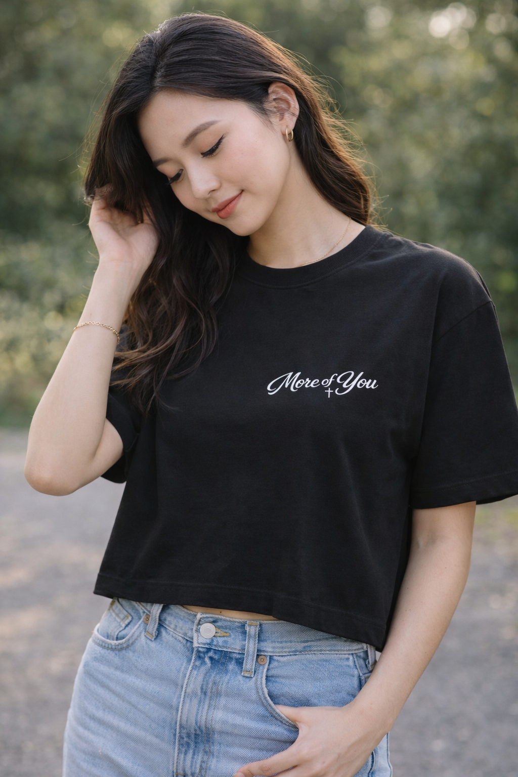 T shirt boxy épais femme (More Of You)