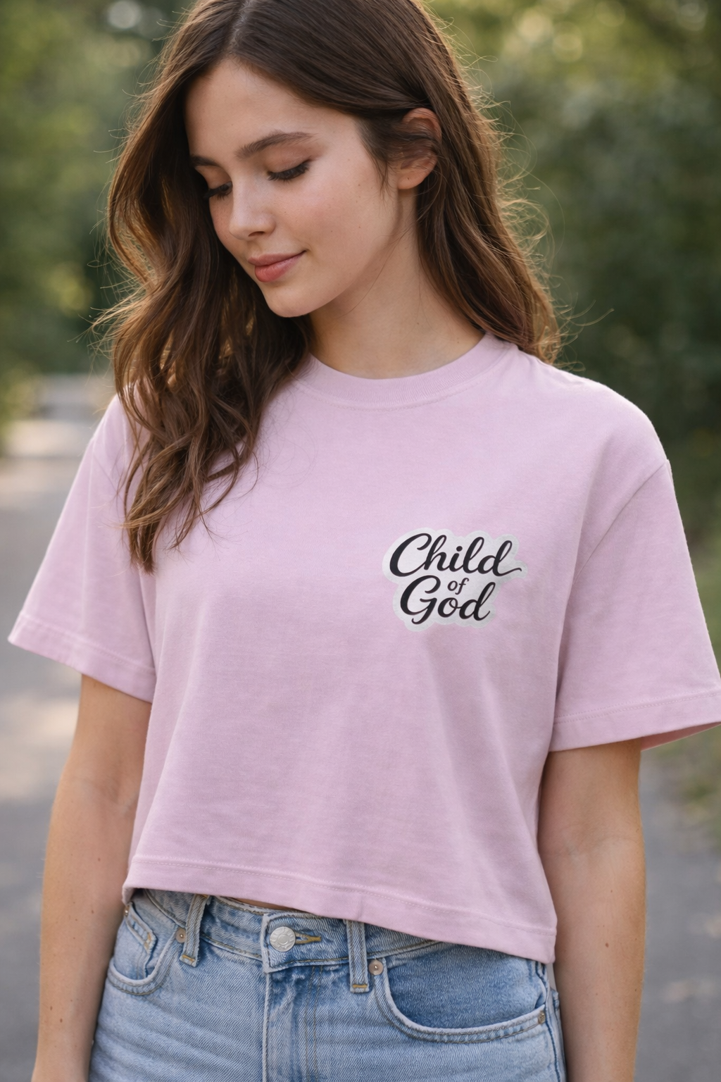T-shirt boxy épais femme