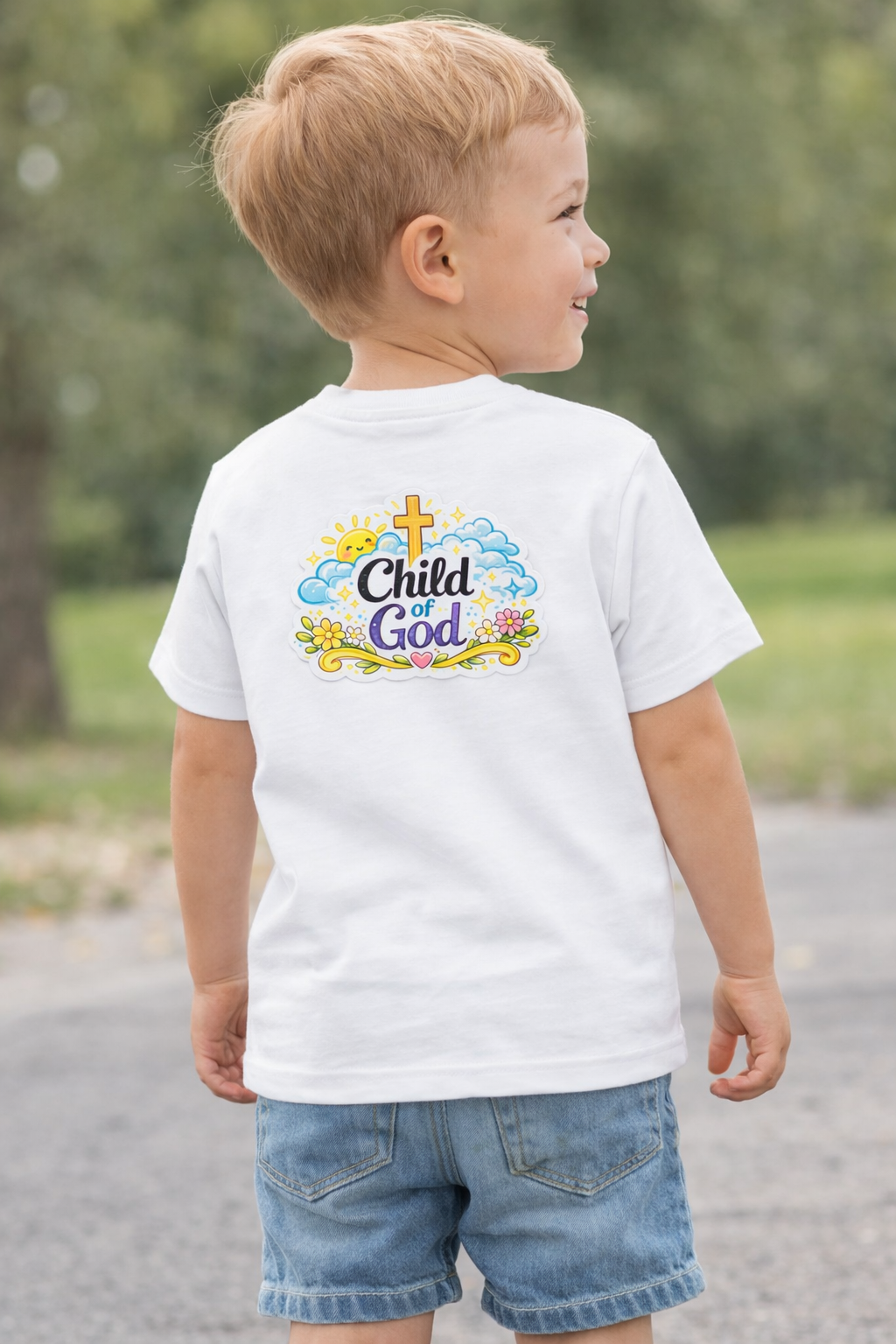 T-shirt en coton bio enfant (Child of God)