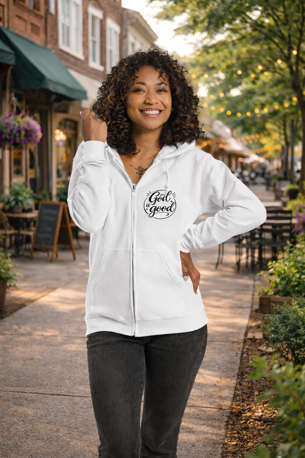 Unisex heavy blend zip hoodie